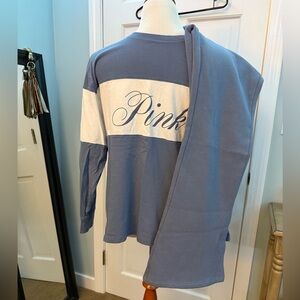 PINK Victoria's Secret Long Sleeve Shirt & Sweatpants